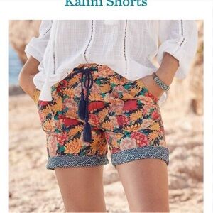 Sundance WOMENS SHORTS Floral Kalini Sz small